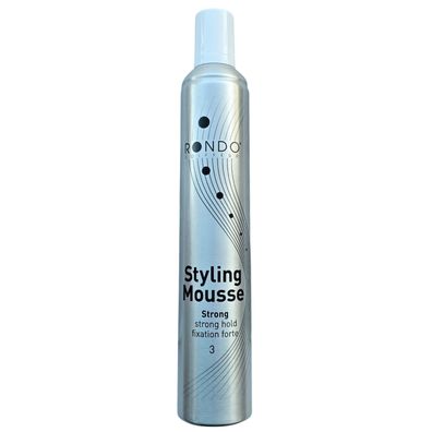 Rondo/ Styling Mousse 3 "Starker Halt" 500ml/ Haarstyling/Haarpflege