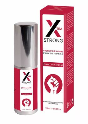 Xtra Stark Erektion Power Intim Spray Aphrodisiakum Ausdauer Kraft für Männer