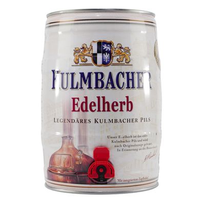 Kulmbacher Edelherb Pils Bierfass 5,0L