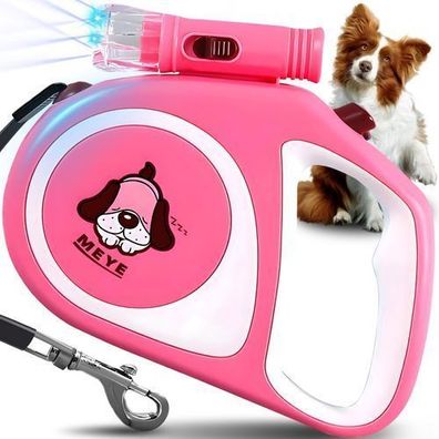 Hundeleine 5m für kleine & große Hunde mit Flexibles Band Retoo