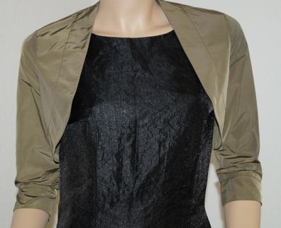 ESPRIT collection Damen Bolero Jäckchen Gr.34 khaki NEU