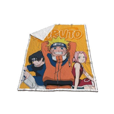 Naruto Wohndecke – Weiches & leichtes Decke für Bett & Sofa (120x150 cm)