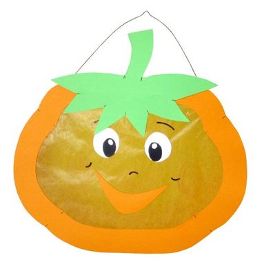 Laternen Bastelset Kürbis von Prell, 4 Stück