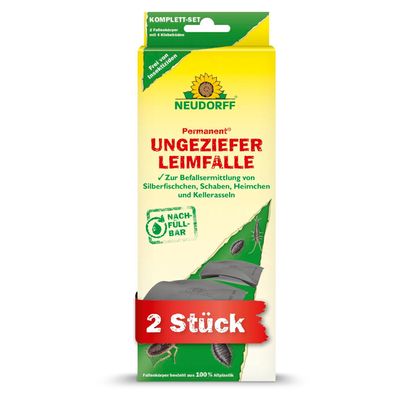 Neudorff Permanent Ungeziefer Leimfalle - 2 Stück