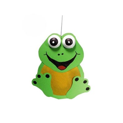 Laternen Bastelset Frosch von Prell, 5 Stück