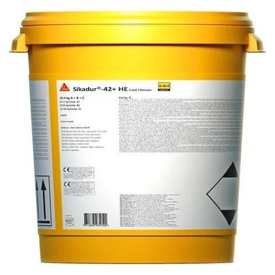 Sika® Sikadur®-42+ HE Cold Climate 20,4 kg grau