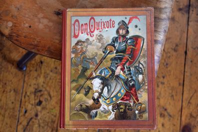 Don Quixote P. Moritz 12 verbesserte Auflage Stuttgart Loewes Verlag