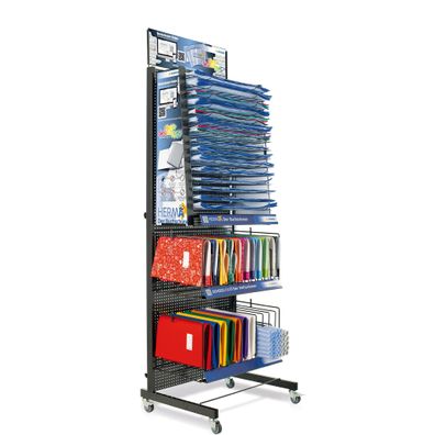 Herma Shopsystem Towerrückwand anthrazit