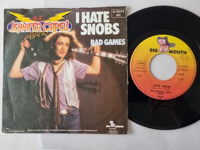 The Jennifer Capell Band - I Hate Snobs 7'' Vinyl Germany PROMO COVER