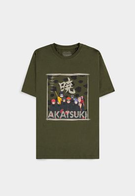 Naruto Shippuden T-Shirt Akatsuki Clan Größe XXL