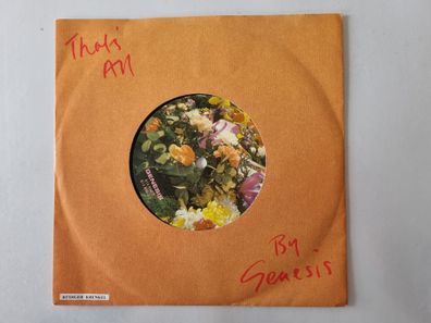 Genesis - That's All 7'' Vinyl UK