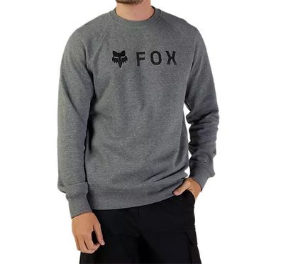 FOX Crew Absolute Crew heather graphite - Größe: XL