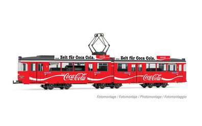 Rivarossi HR2861D Tram, Duewag GT6, H., oca-Cola, p. IV-V, Spur H0