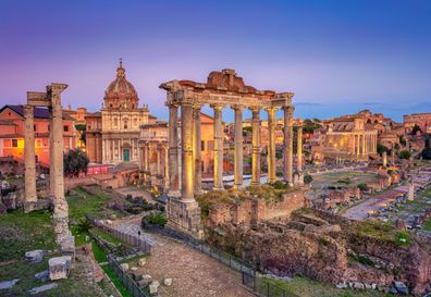 Das Forum Romanum in Rom