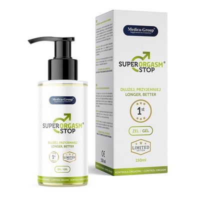 Medica-Group Super Orgasm Stop Intimate Delay Gel 150ml - Super Orgasm Stop Gel