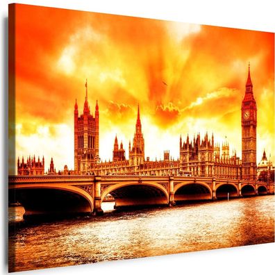 Bilder Leinwand London Stadt Wandbilder Kunstdruck