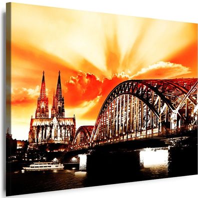 Bilder Köln Stadt Wandbilder Kunstdruck Leinwandbilder