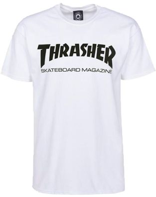 Thrasher T-Shirt Skate-Mag white - Größe: S