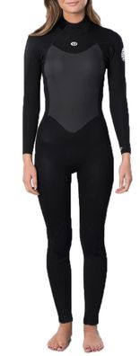 RIP CURL Women Neoprenanzug Wmns Omega 3/2 Gb Backzip Stmr black - Größe