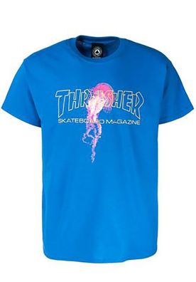 Thrasher T-Shirt Atlantic Drift royal - Größe: S