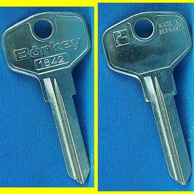 Schlüsselrohling Börkey 1842 - für verschiedene Burg, Ojmar Hebelzylinder