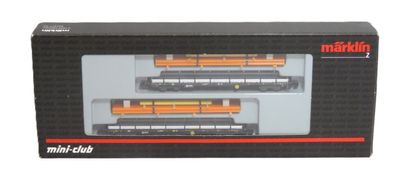 Märklin mini-club 82580 - Schwerlastwagen-Set - Spur Z - 1:220 - Originalverpackung