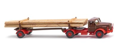 Wiking 039013 Langholztransporter (Henschel) Spur H0 1:87