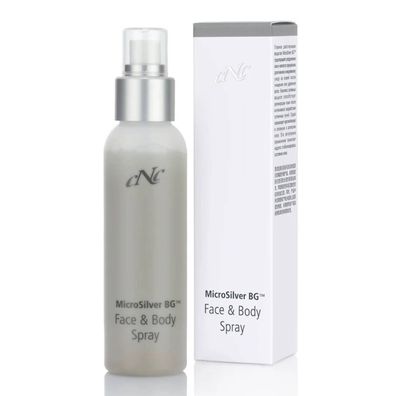 CNC cosmetic Skincare MicroSilver BG Face & Body Spray 100 ml