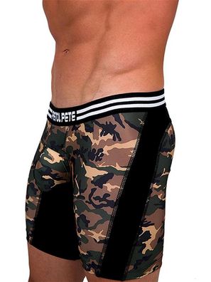 Pistol-Pete Commando Compression Short Underwear Olive