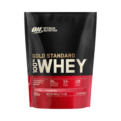 Optimum Nutrition 100% Whey Gold Standard (450g) Delicious Strawberry