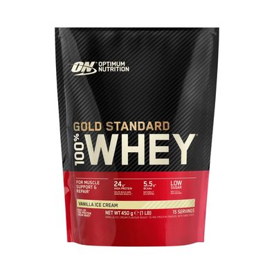 Optimum Nutrition 100% Whey Gold Standard (450g) Vanilla Ice Cream