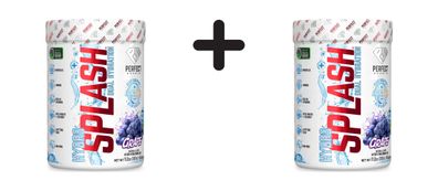 2 x Perfect Sports Hydro Splash Dual Hydration (45 Serv) Grape