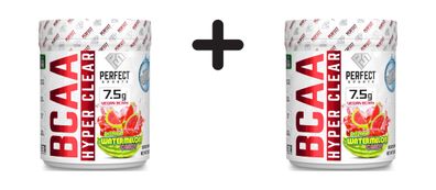 2 x Perfect Sports BCAA Hyper Clear (310g) Intense Watermelon