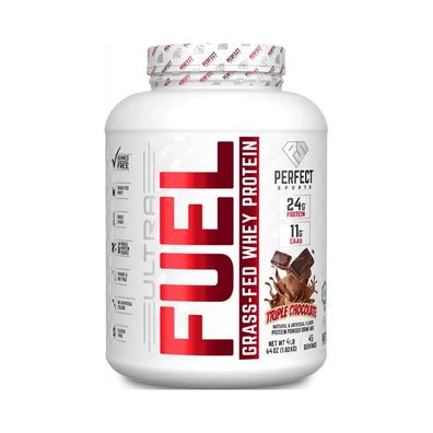 Perfect Sports Ultra Fuel Grass-Fed Whey Protein (4lbs) Triple Chocolate