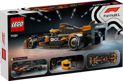 Lego Speed Champions 77251 McLaren F1® Team MCL38 Rennauto