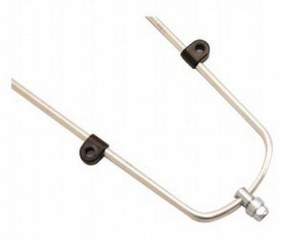 Fender Bar Adjustable Aluminium Silver 2 Pieces