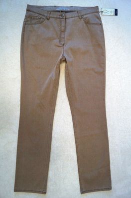 Raphaela by BRAX Rosa Damen Jeans Gr.42 L32 beige NEU