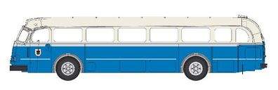 Lemke LC3519 MB O 6600 München blau/weiß Omnibus 1:160