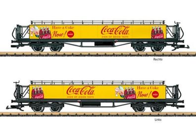 LGB 32356 Aussichtswagen Coca-Cola® offen Spur 2m