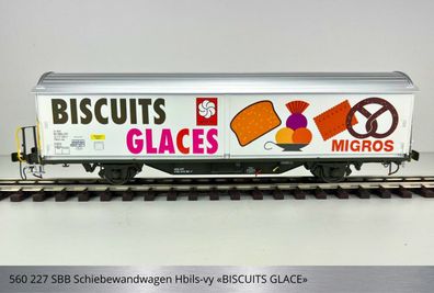 Kiss Schweiz 560227 SBB Schiebewandwagen Hbils-vy 21 85 211 Spur 1