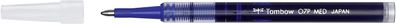 12x Tombow BK-LP07-16 Tintenroller-Ersatzmine 0,7 mm blau