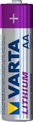 Varta 06106301402 1x2 Varta Ultra Lithium Mignon AA LR 6