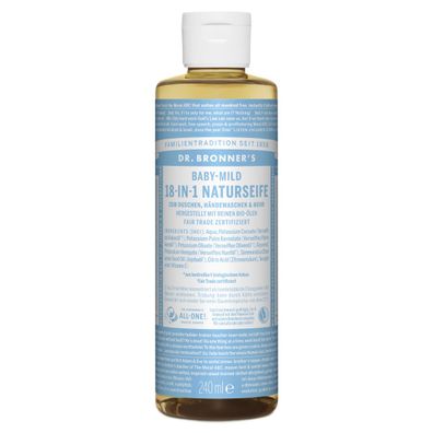 Dr Bronners 18 IN 1 Naturseife Baby Mild 240 ml