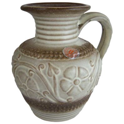 Uebelacker Keramik dekorative Henkelvase Blumenvase H 15 cm