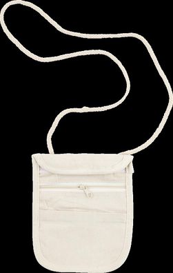 6X KNORR prandell 212305124 Baumwoll Umhängegeldbeu.14,5x17,5cm