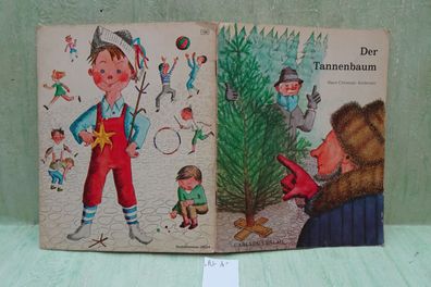 Carlsen Weihnachtsbücher Hefte Der Tannenbaum Hans Christian Andersen 2/1970