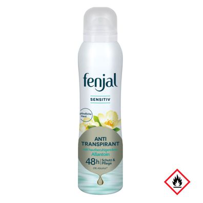 Fenjal Antitranspirant Spray sensitiv 48h mit Allantoin 150ml