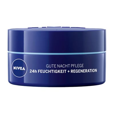 Nivea Gute Nacht Pflege 24h Feuchtigkeitspflege 50ml 2er Packung