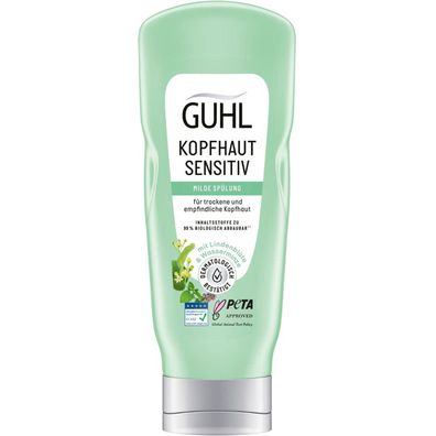 Guhl Kopfhaut sensitiv milde Spülung mit Lindenblüte Wasserminze 200ml