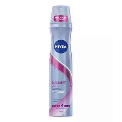 Nivea Haarspray Diamant Glanz Für alle Haartypen Diamantenschimmer 250ml